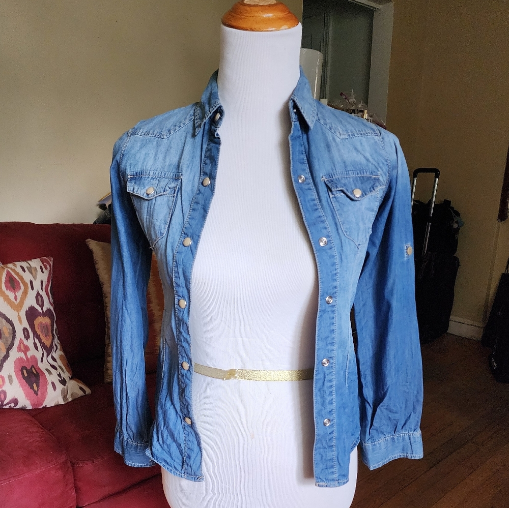 Zara Kids Blue Classic Denim Jeans